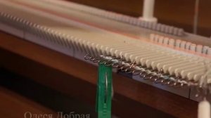 Набор петель на машинке Silver Red LK-150. 2-ой способ.