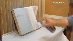 KUDO Правила окраски деревянных поверхностей