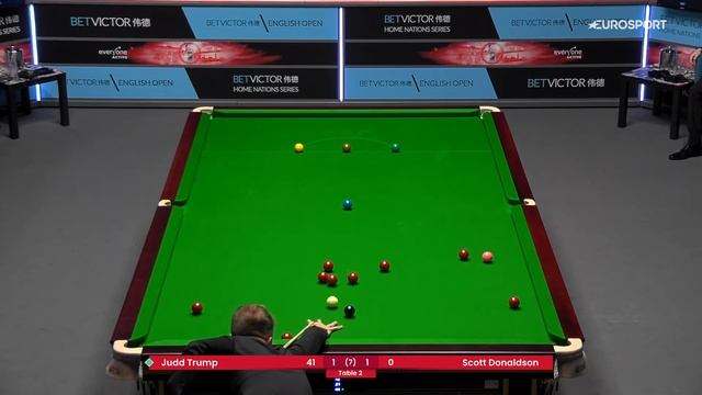 Judd Trump hits a tournament-high 140 break on the way to victory! | 2023 English Snooker Open