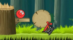 Красный Шар в игре Red Ball 4 Дремучий Лес Уровни 16-20 Прохождение