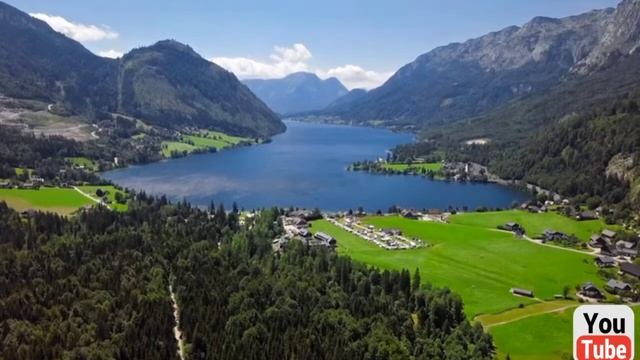 Интересные места в Австрии. Видео топ 4К. Природа. смотреть онлайн