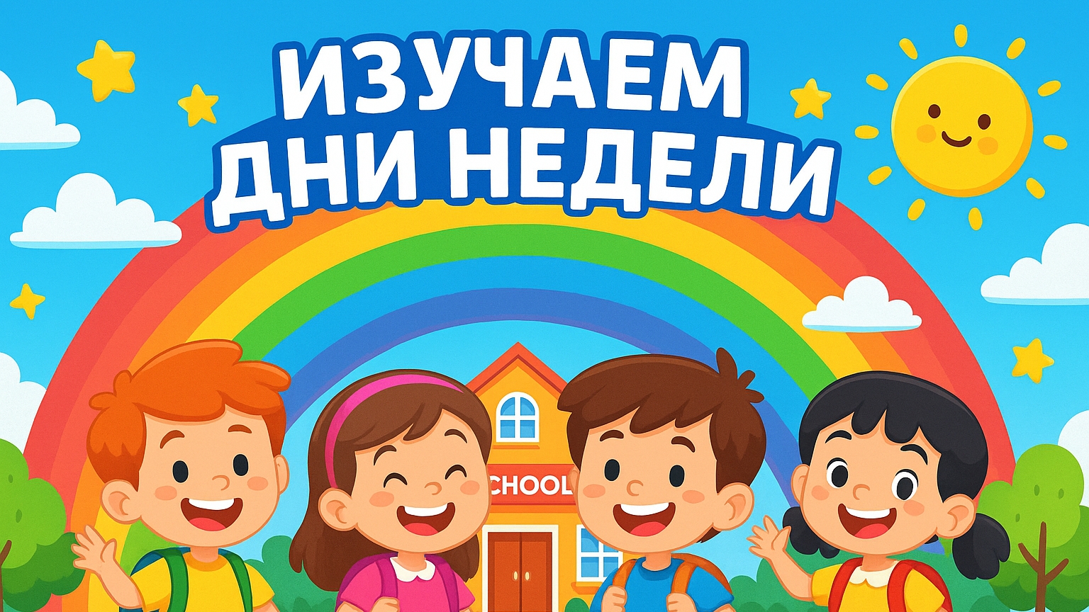 ДНИ НЕДЕЛИ для детей — Самое весёлое обучение!