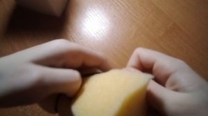 DIY. Как сделать котика из поролона или губки