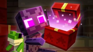 Рождественская анимационная история про Эндермена | Майнкрафт