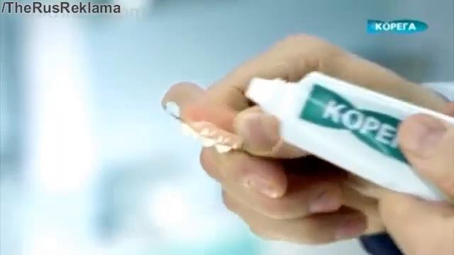 Реклама Корега для зубных протезов смотреть онлайн