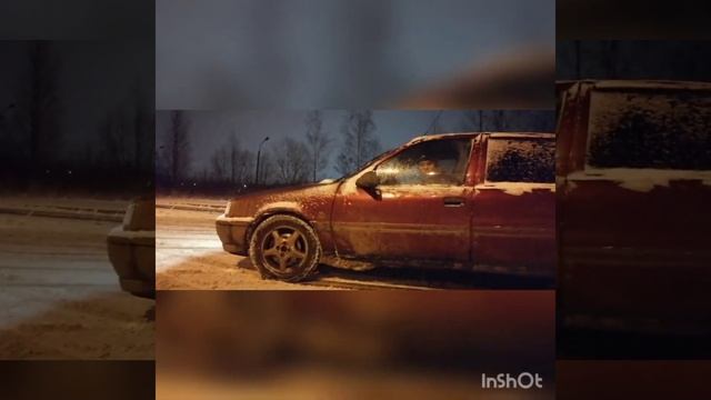 Опель вектра а 1.8 1992год. зима. дрифт на Опеле. дрифт на п смотреть онлайн