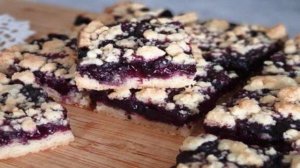 Черничный крамбл