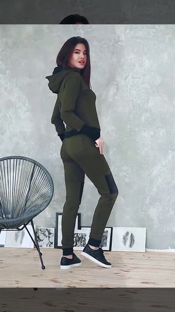 Женский трикотажный костюм смотреть онлайн