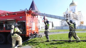 Учения ПСЧ 55 Казачинского района