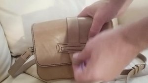 Женская классическая сумка из шорно-седельной кожи ручной работы