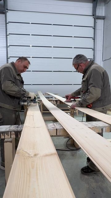 Один из самых важных этапов-шлифовка. #модульныйдом #с? смотреть онлайн