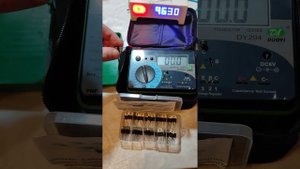 Проверка стабилизаторов L78xx с помощью DY294 . Входной кон