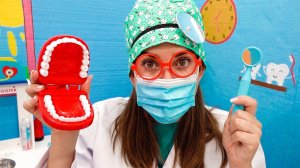 Влад и Ники. Ники узнает, как важно следить и ухаживать за своими зубами! Полезное видео для детей.