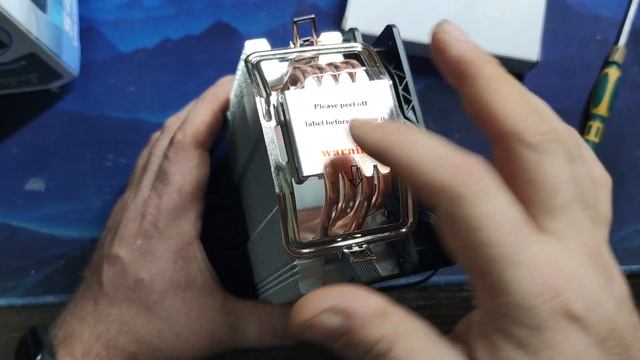 Купил показываю Куллер для процессора S40 120 вентилятор