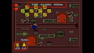 Секретная Комната в The Addams Family на Sega