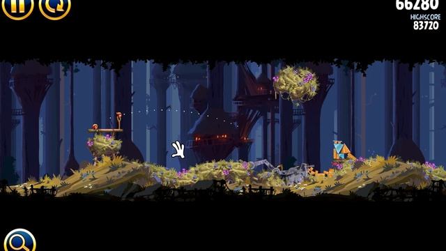 Angry Birds: Star Wars MOON OF ENDOR (level 4) 3 stars Прохождение от SAFa смотреть онлайн