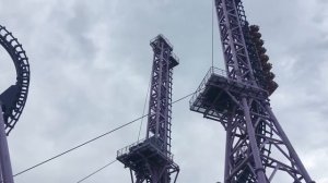 Аттракцион «Квантовый скачок» Сочи парк. Неплохо покатались)))