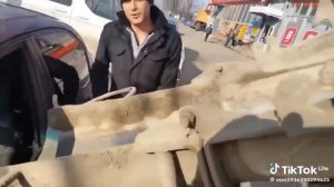 залил в бетон(прикол)