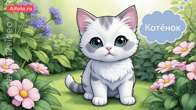 Изучаем с ребенком животных! 2 Серия! Просто картинки Ai