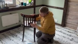 Шедевр из забвения! Восстановил винтажный стол своими руками! #хочувдеревню #хутор