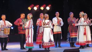 54. Чувашия. "Ташă, такмаксем". "Уяв"-Чувашский народ.фольк.ансамбль г.Чебоксары. Руков. З.Козлова.