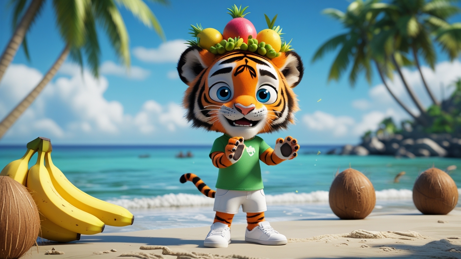 Весёлая песенка Тигрёнка, Песенки для детей🐯