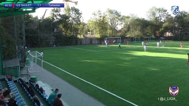Чемпионат РК по футболу среди юношеских команд ФК не старше 2008 г.р. ILE SAULET - Turkestan смотреть онлайн