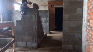 перегородка межкомнотная из керамзита блока 900