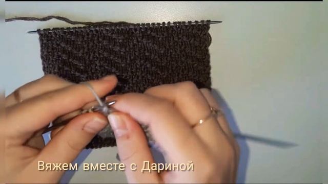 Универсальный узор  Зигзаг Вяжем спицами