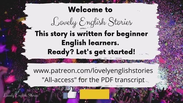 BEGINNER ENGLISH STORY 🎉The Party Planner 🎉 A2   Level 2 - Level 3   BRITISH ACCENT WITH SUBTITLES