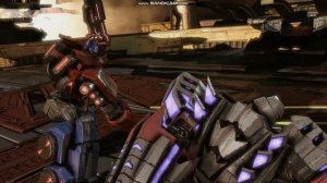 Трансформеры падение Кибертрона Оптимус Прайм VS Мегатрона Финальная Битва