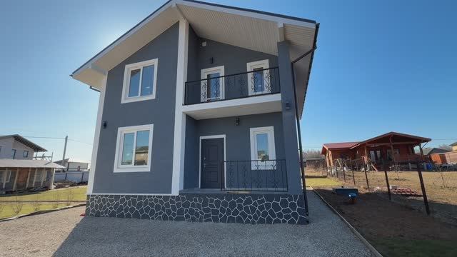 Двухэтажный дом в д.Чернишня Жуковского р-на Калужской обл. смотреть онлайн