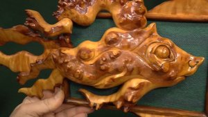 Панно из Капа "Обитатели Вод"