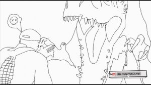 !ИНДОМИНУС РЕКС ПРОТИВ ХАМАДДЫ! (Пишите в коменты кого еще нарисовать👇)