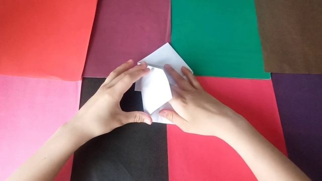 Я покажу вам как сделать оригами сердце❤