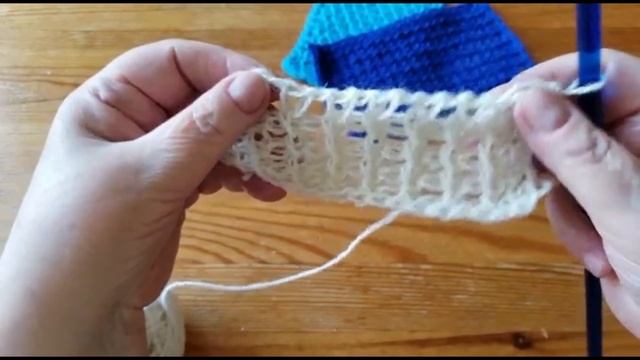 Урок Двадцать Первый: Узор из скрещенных туннисских столбиков смотреть онлайн