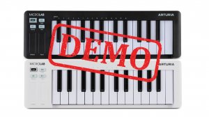 MIDI-клавиатура ARTURIA MicroLab mk3 - краткая демонстрация
