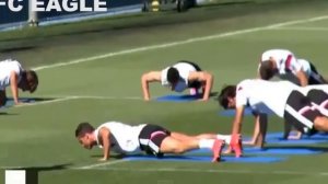 Как отжимается Криштиану Роналду (Cristiano Ronaldo)