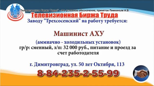 11 11 22 РАБОТА В УЛЬЯНОВСКЕ Телевизионная Биржа Труда 3 смотреть онлайн