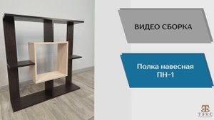 ТЭКС
Видео сборка. Полка навесная ПН-1.