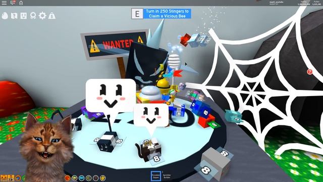 СИМУЛЯТОР ПЧЕЛОВОДА! ПОЛУЧИЛ СЕКРЕТНУЮ НАГРАДУ! Roblox Bee Swarm Simulator Котик Игроман