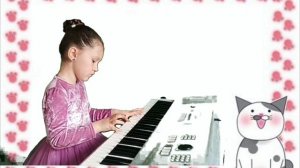 В.Витлин "Серенькая кошечка". Исполняет Филиппова Арина.