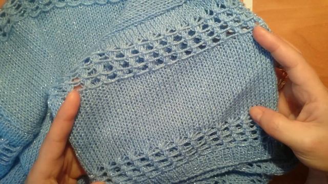 ИДЕЯ ДЛЯ ВСЕХ///МК- простой летней кофточки спицами