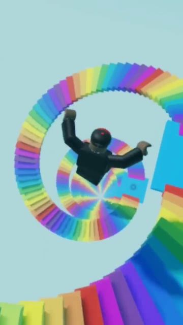 Карта: бесконечная радужная лестница (вроде) #roblox #shorts # смотреть онлайн