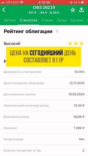 ОФЗ с максимальной доходностью к погашению