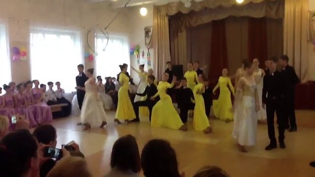 Вальсовая постановка 8 класс