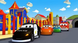 Авто Патруль -  Флави ломает мост - Автомобильный Город  🚓 🚒 детский мультфильм