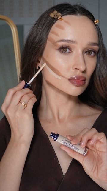 Новая техника контуринга! Эффект правда вау #макияж #контуринг #makeuptutorial