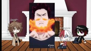 ✨Реакция разных аниме друг на друга🎐 3/3 🔥Тодороки Шото❄