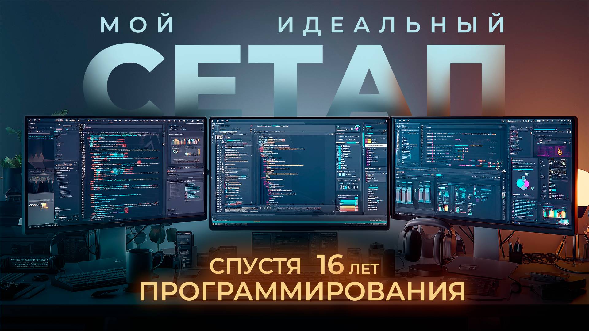 Что у меня на рабочем столе — продуктивный сетап